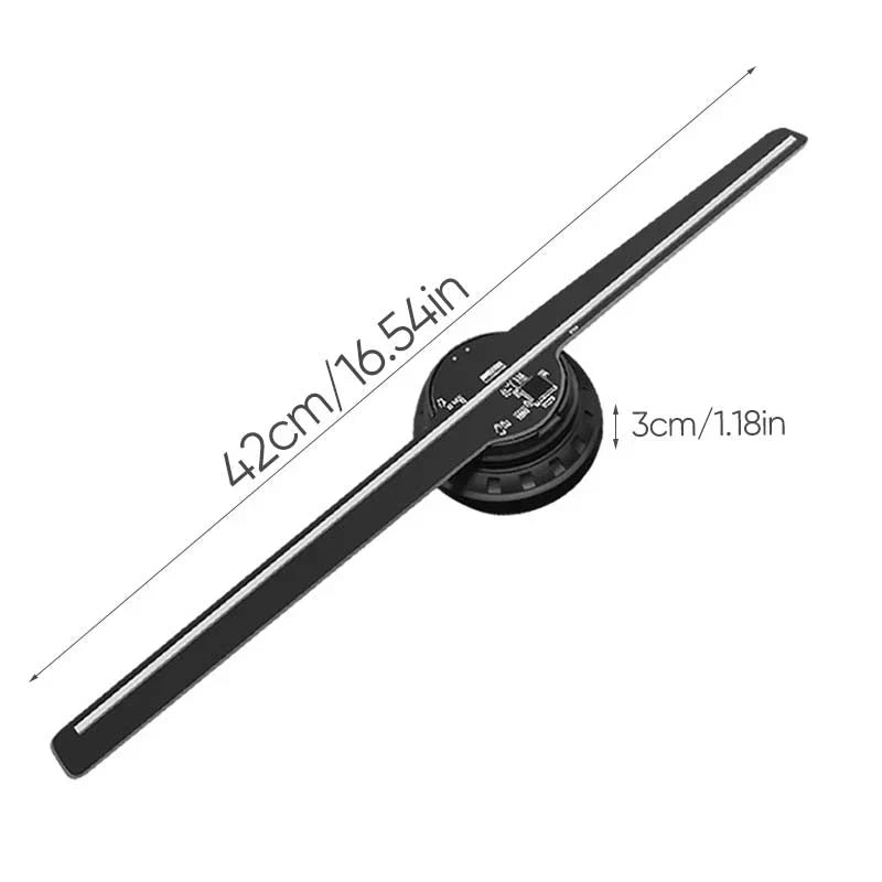 3D Hologram Projector Daylight-Visible Floating Display & Multi-Unit Sync