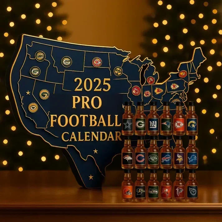 Advent Calendar 24-Piece Mini Bottle Display Set