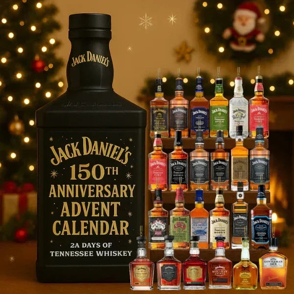 Advent Calendar 24-Piece Mini Bottle Display Set