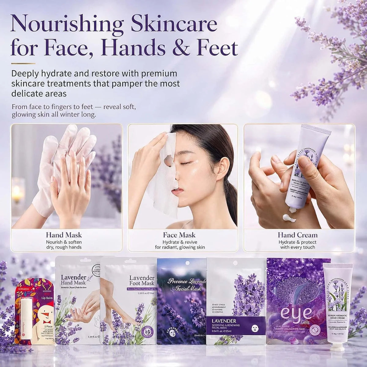 Advent Calendar Lavender Spa 24-Day Individually Boxed