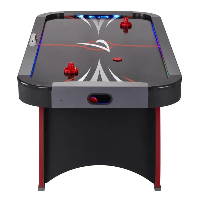 Air Hockey Table LED Light-Up Ultra-Fast Motorized