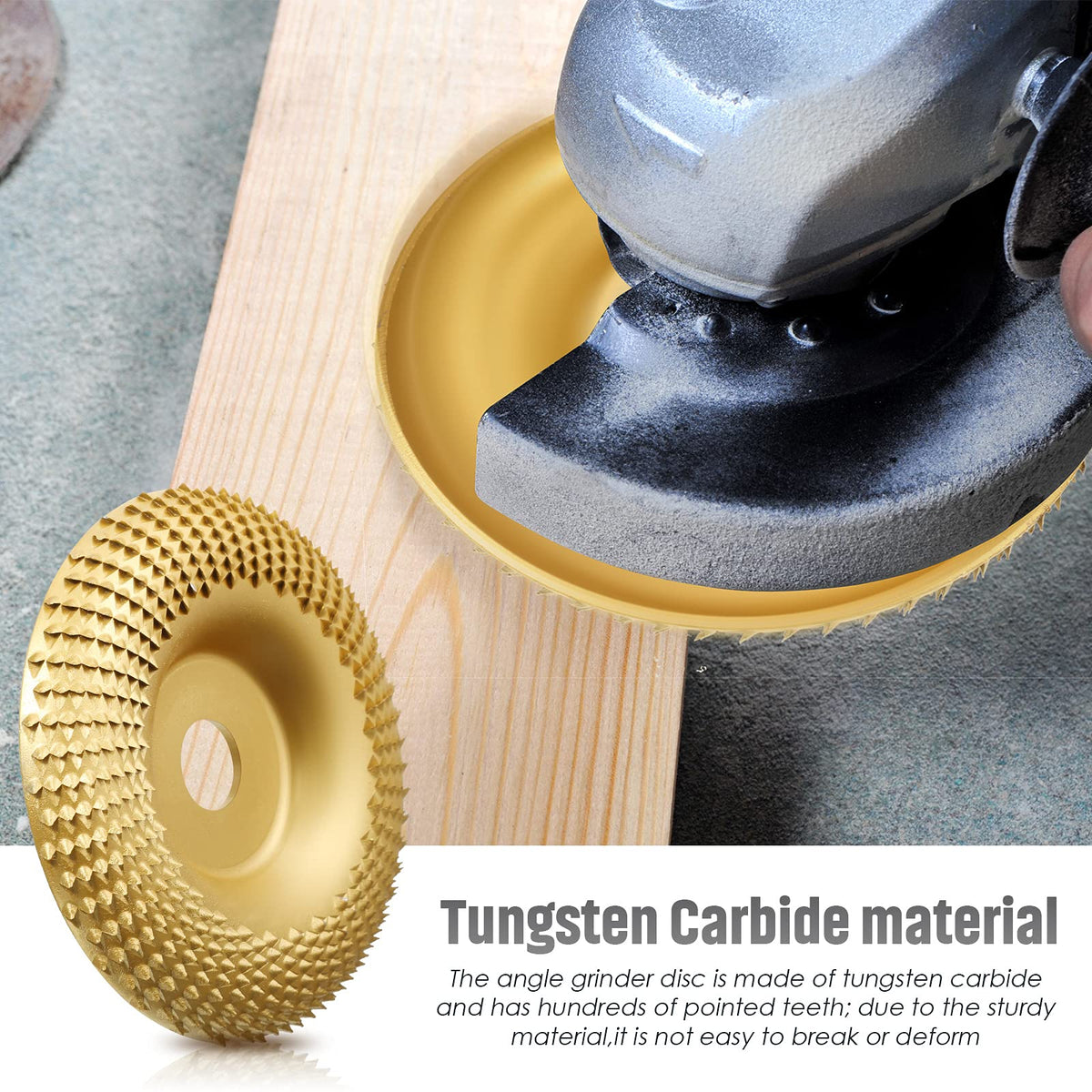 Angle Grinder Disc Set Tungsten Carbide Set of 3
