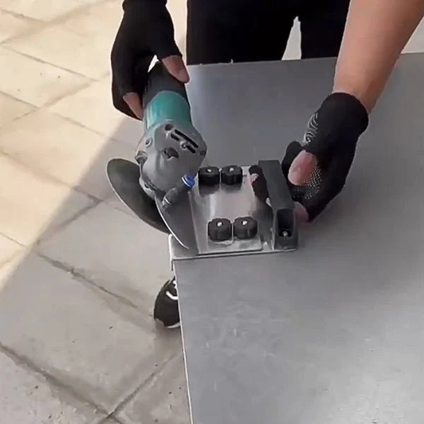 Angle Grinder Stand 45° Chamfer Height-Adjustable Metal