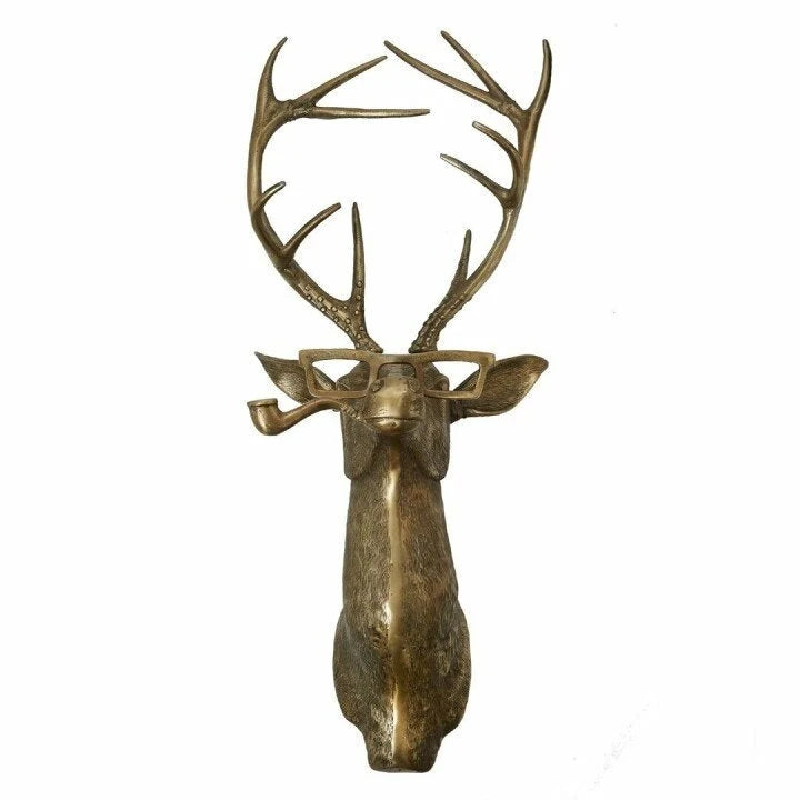 Animal Head Wall Decor Handcrafted Whimsical Easy Wall Mount