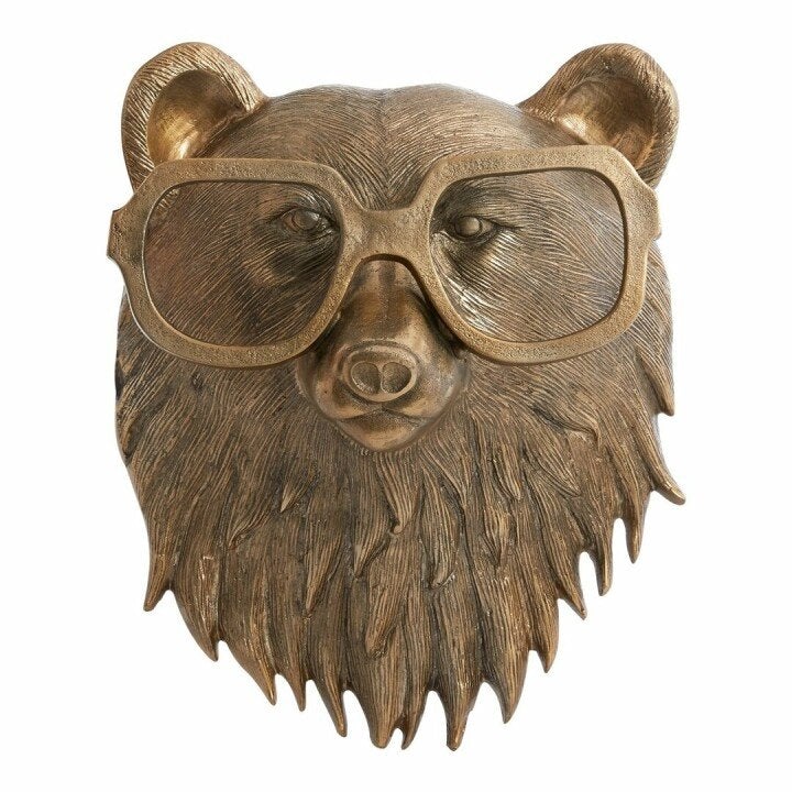 Animal Head Wall Decor Handcrafted Whimsical Easy Wall Mount