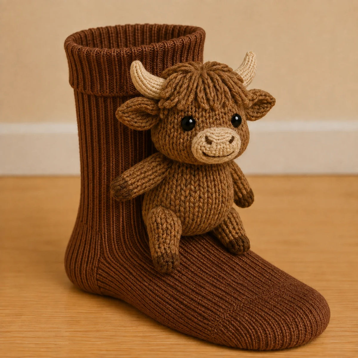 Animal Slipper Socks Soft Fleece Non-Slip Grip