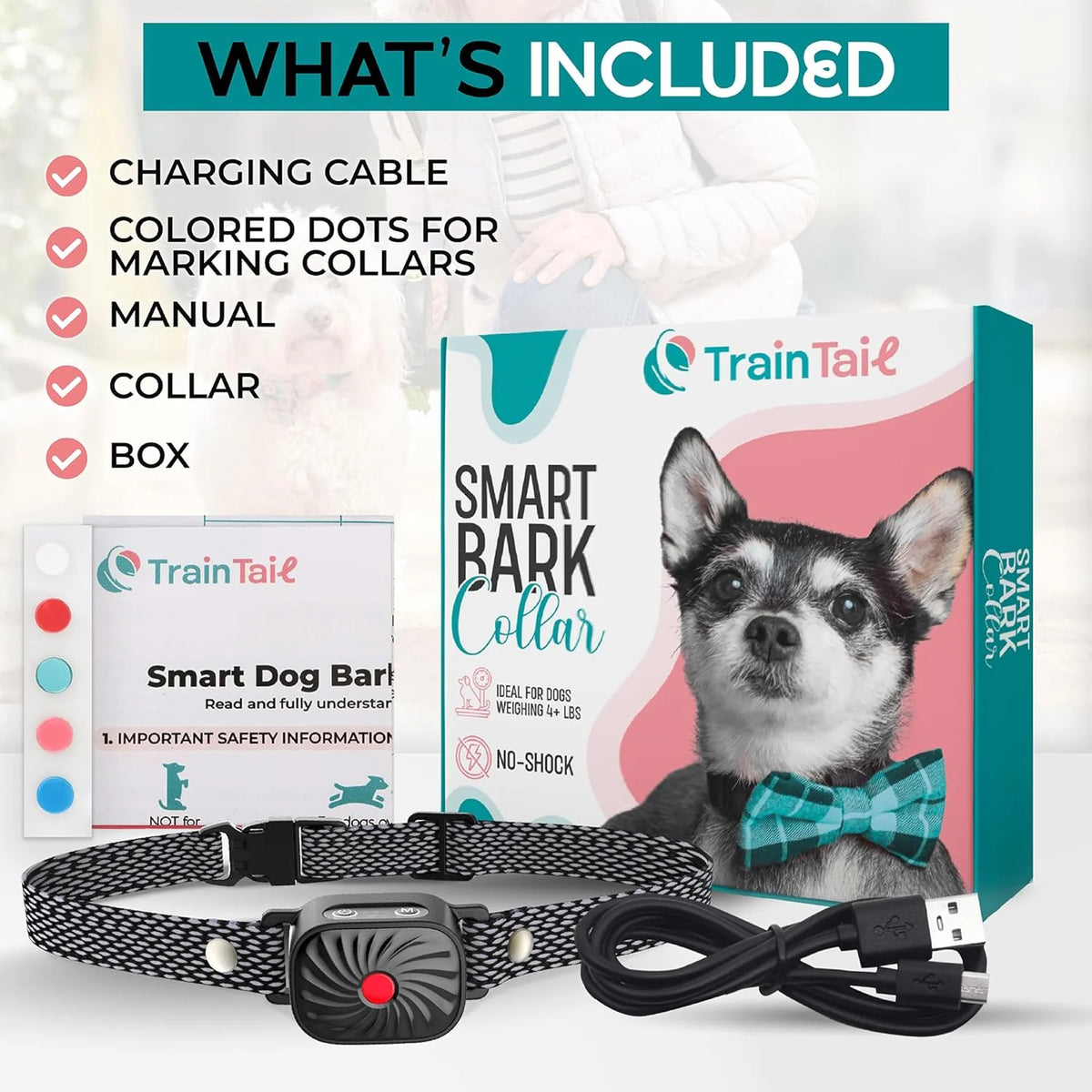 Anti-Bark Collar Small Dogs Sound & Vibration