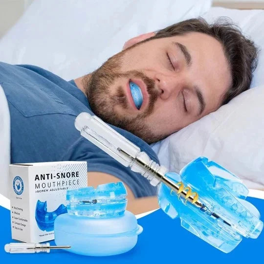 Anti-Snoring Mouthpiece Adjustable Reusable Washable
