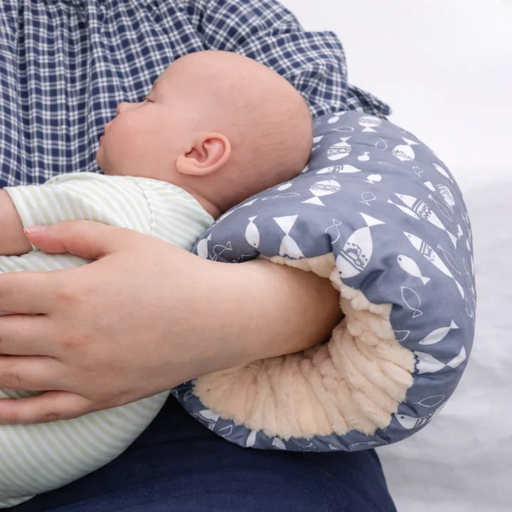 Arm Nursing Pillow Slip-On Forearm Support Plush Lining
