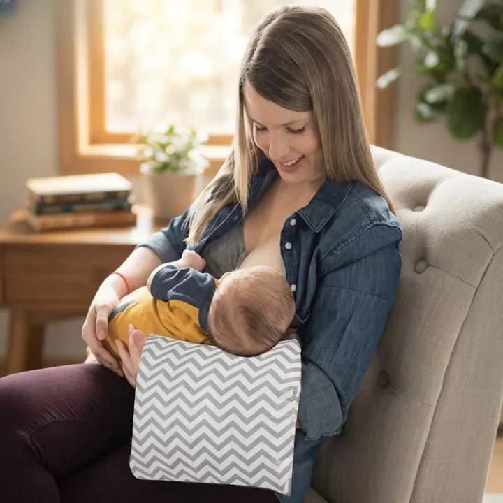 Arm Nursing Pillow Slip-On Forearm Support Plush Lining