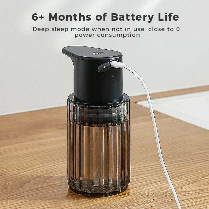 Automatic Soap Dispenser Touchless USB-C Rechargeable & Refillable