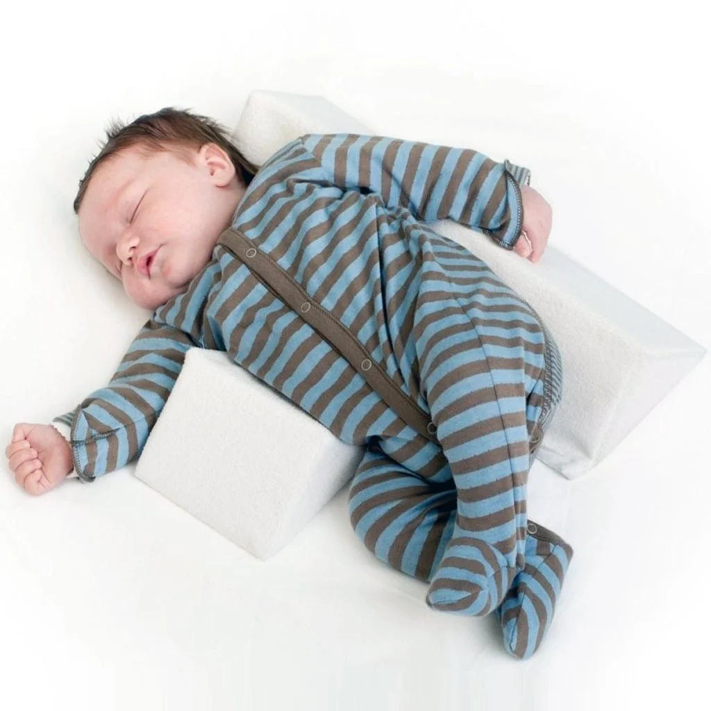 Baby Anti-Roll Pillow Stabilizing Side Supports Comfortable & Portable