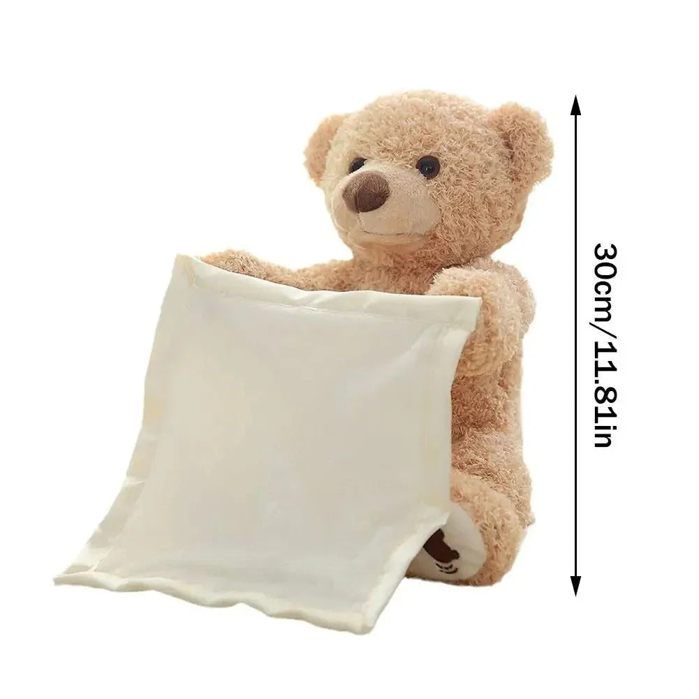 Baby Plush Toy Peek-A-Boo Motion Soft Melodies Washable Cover