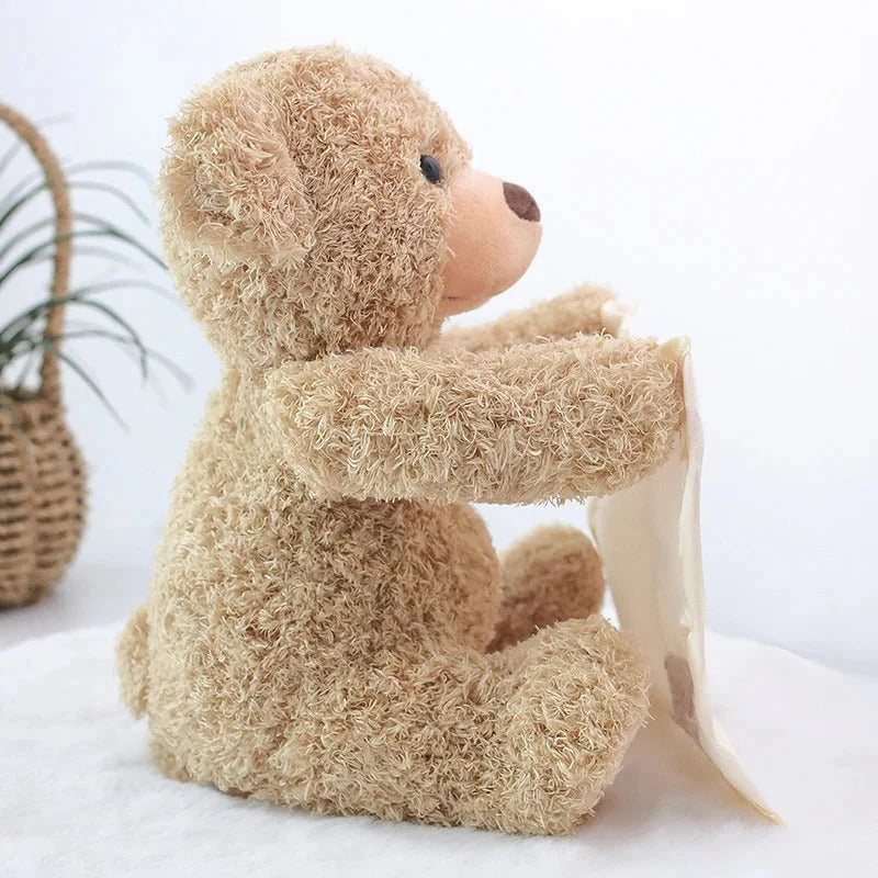 Baby Plush Toy Peek-A-Boo Motion Soft Melodies Washable Cover