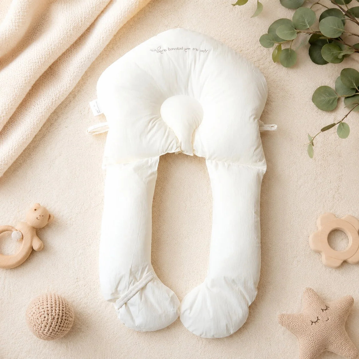Baby Support Pillow Side Bolsters & Head Recess