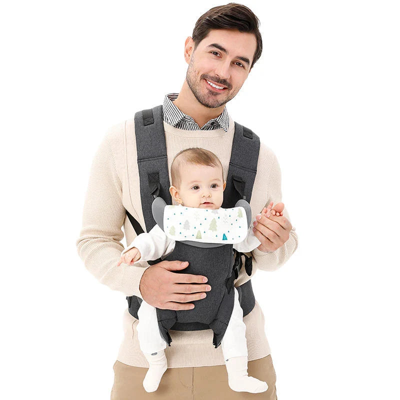 Baby Wrap Carrier Three Carry Positions M-Position Leg Support