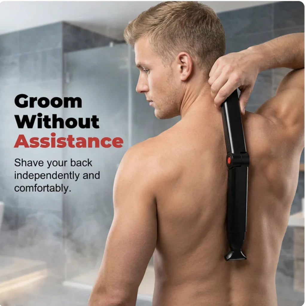 Back & Body Shaver Extended Handle 120 Minute Battery
