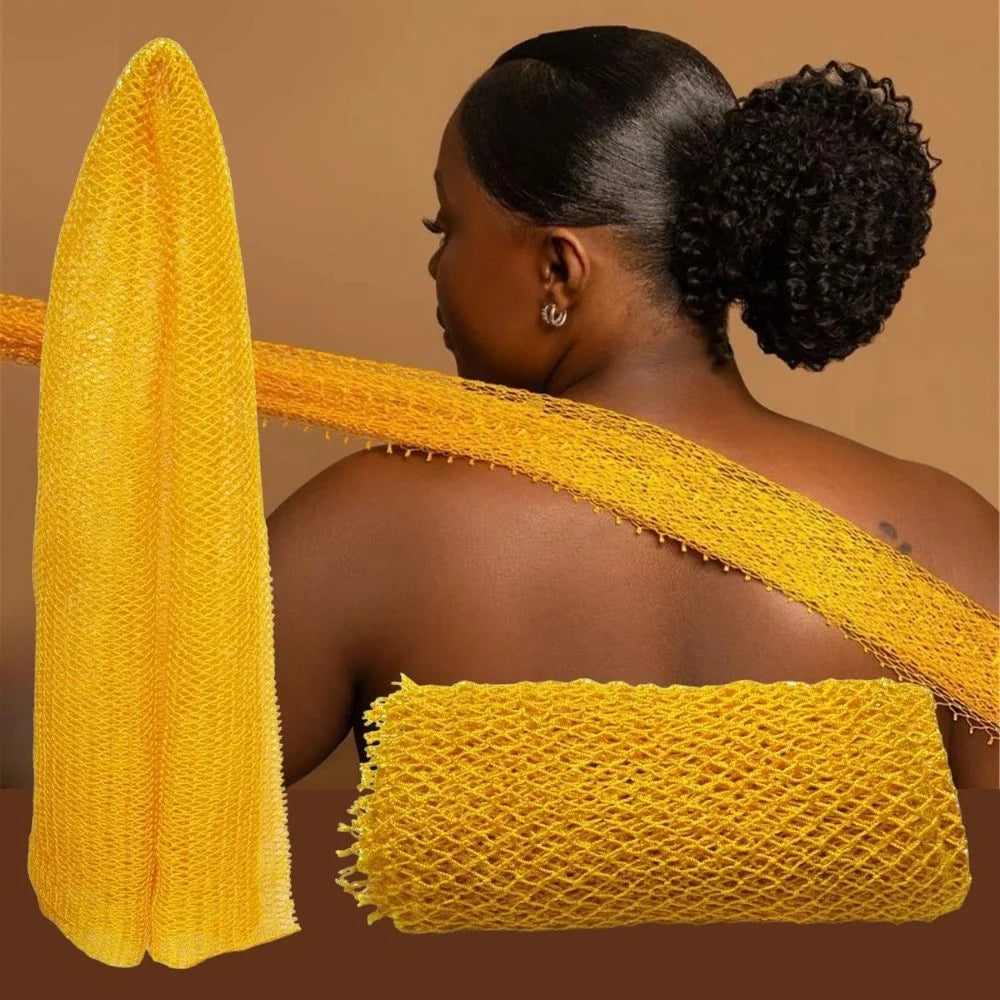 Back Exfoliating Sponge 25.6-Inch Extended Reach Fast-Drying Nylon