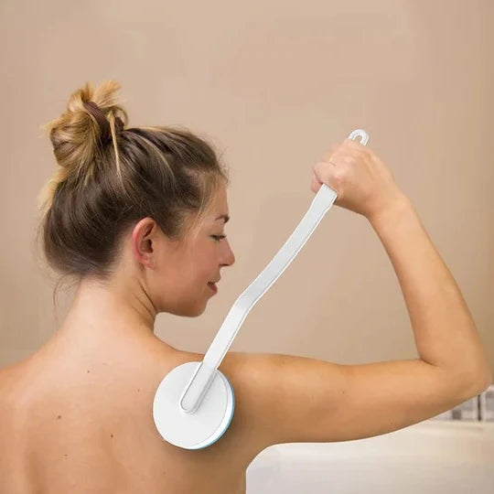 Back Lotion Applicator Roll-On Massager Adjustable Long Handle