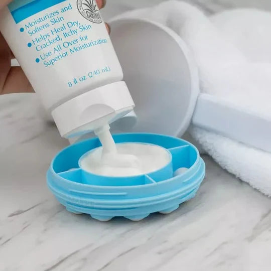 Back Lotion Applicator Roll-On Massager Adjustable Long Handle