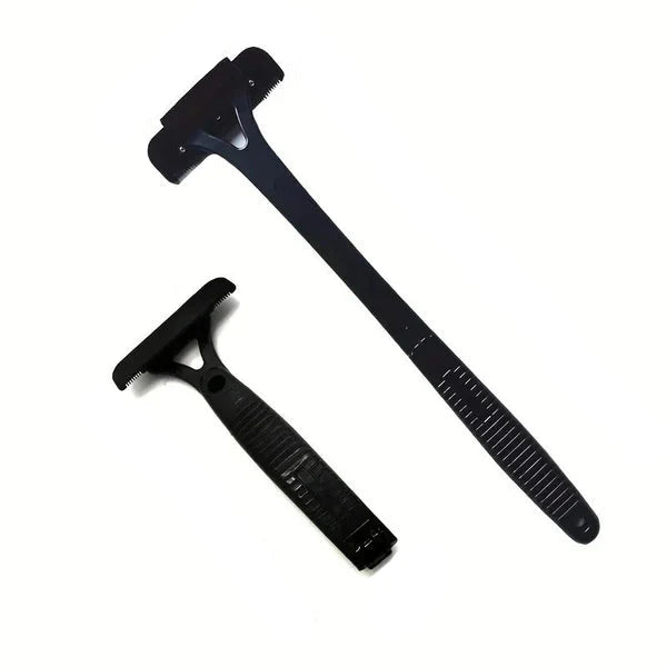 Back Shaver Extra-Long Handle Dual Stainless Steel Blades
