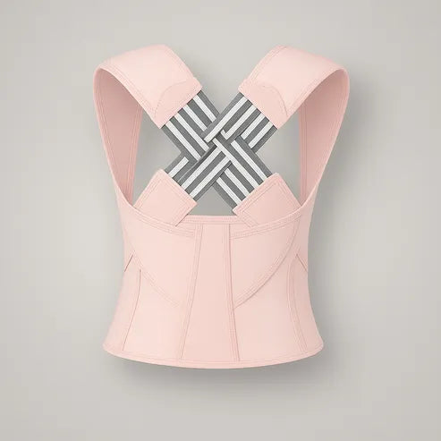Back & Shoulder Posture Corrector X-Shaped Adjustable Low-Profile