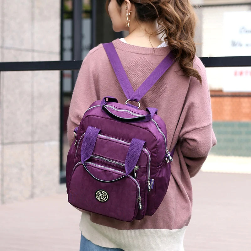 Backpack Convertible Water-Repellent Organized Storage