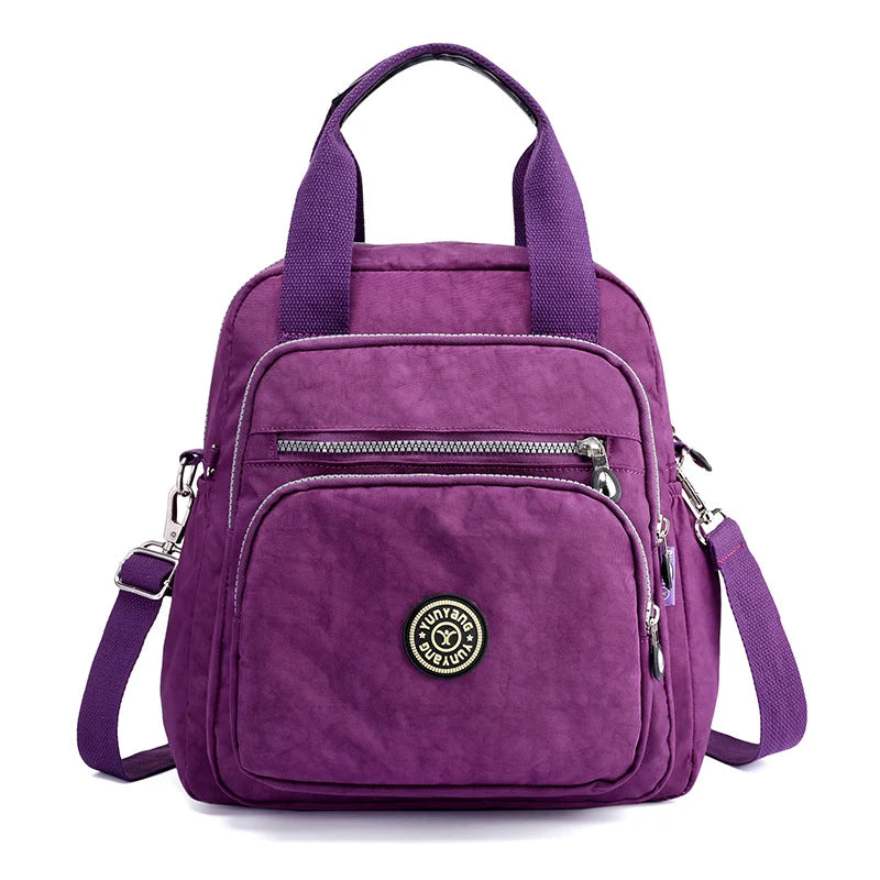 Backpack Convertible Water-Resistant Organized Pockets