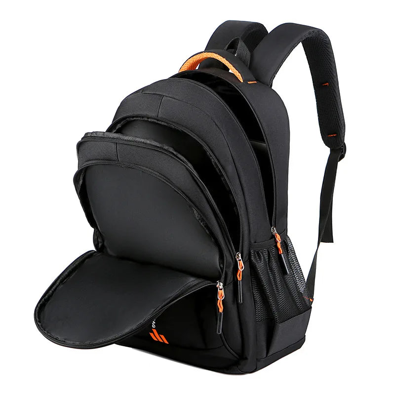 Backpack Water-Repellent Oxford Padded Laptop Sleeve USB Port