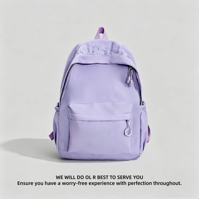 Backpack Water-Resistant Ergonomic Straps Multiple Pockets