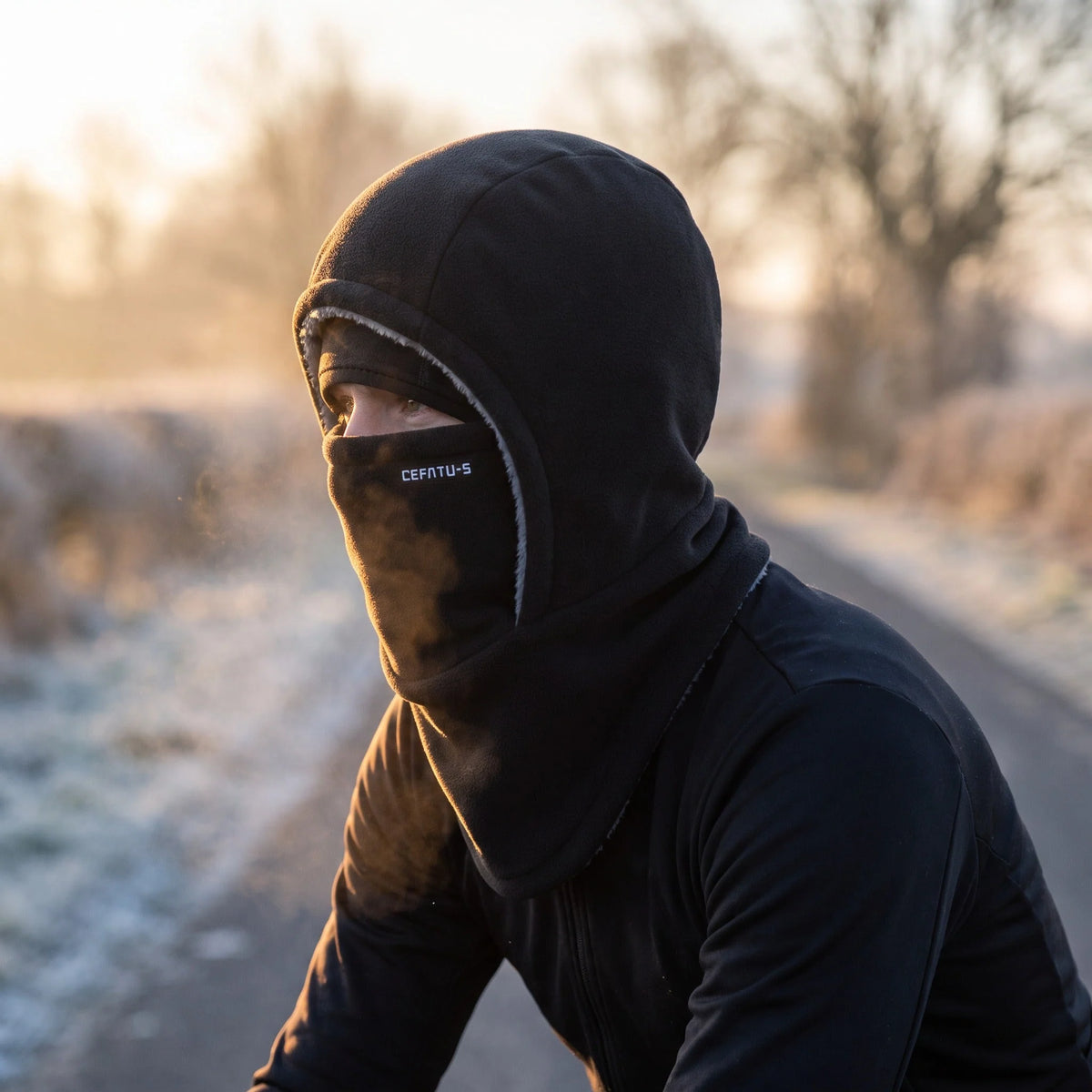 Balaclava One-Piece Windproof Knit