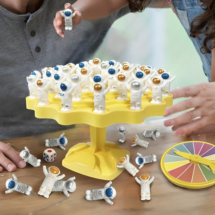 Balance Stacking Game Astronaut Figures Two Sets
