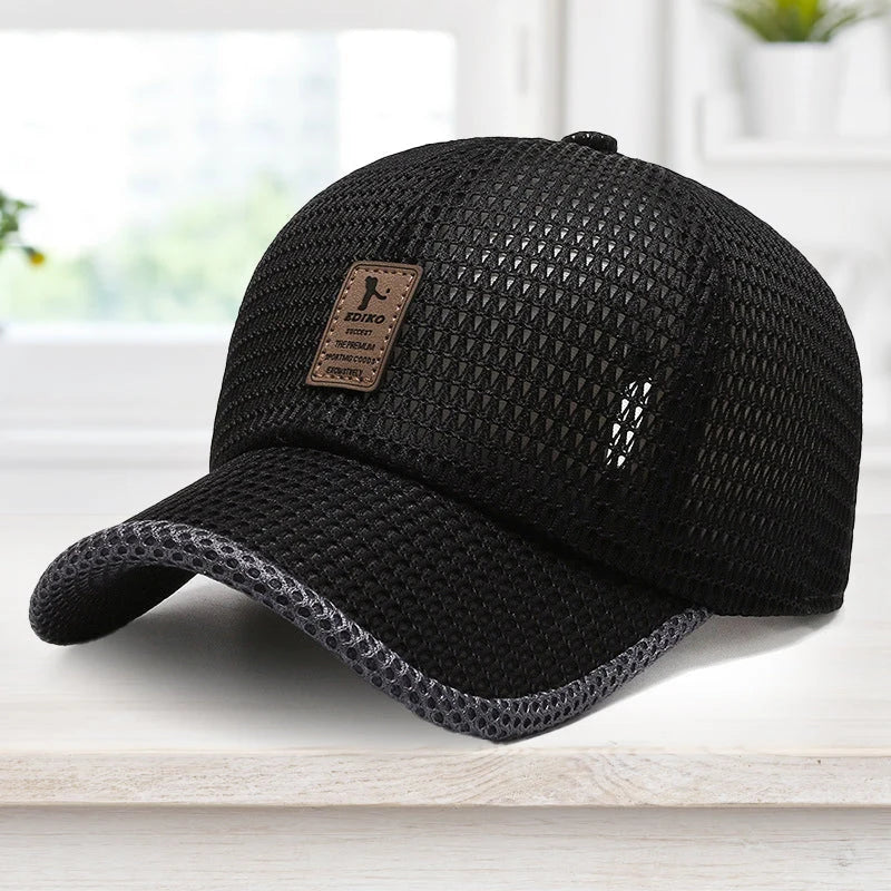 Baseball Cap Breathable Mesh & Quick-Drying Adjustable Strap