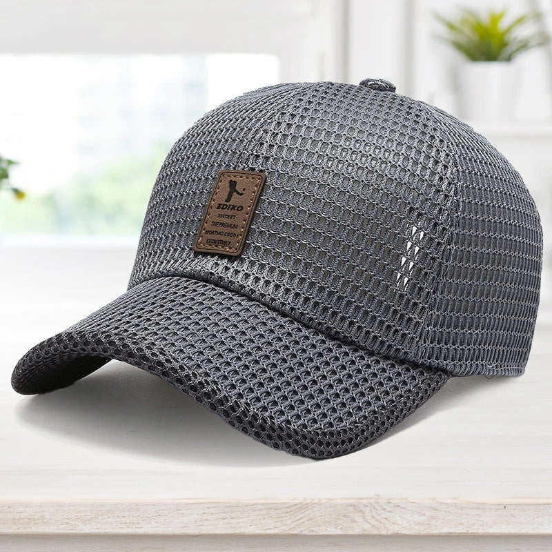 Baseball Cap Breathable Mesh & Quick-Drying Adjustable Strap