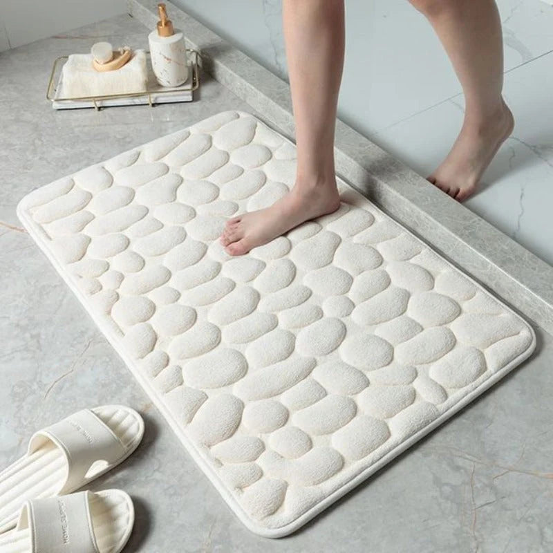 Bath Mat Memory Foam Non-Slip & Quick-Drying