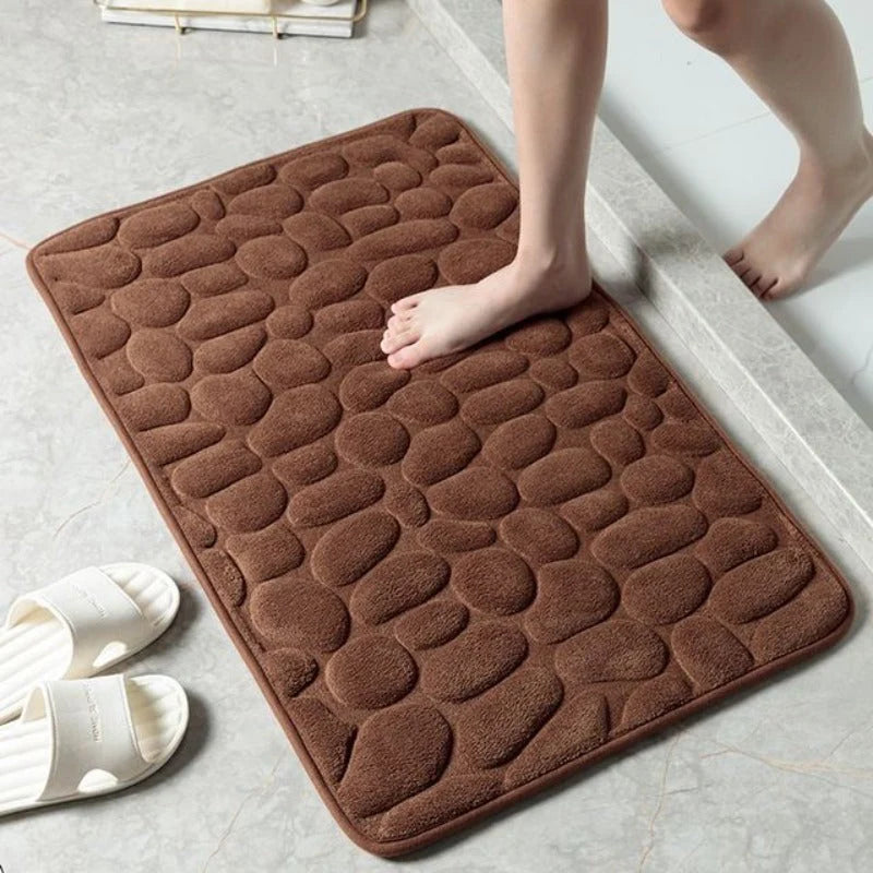 Bath Mat Memory Foam Non-Slip & Quick-Drying