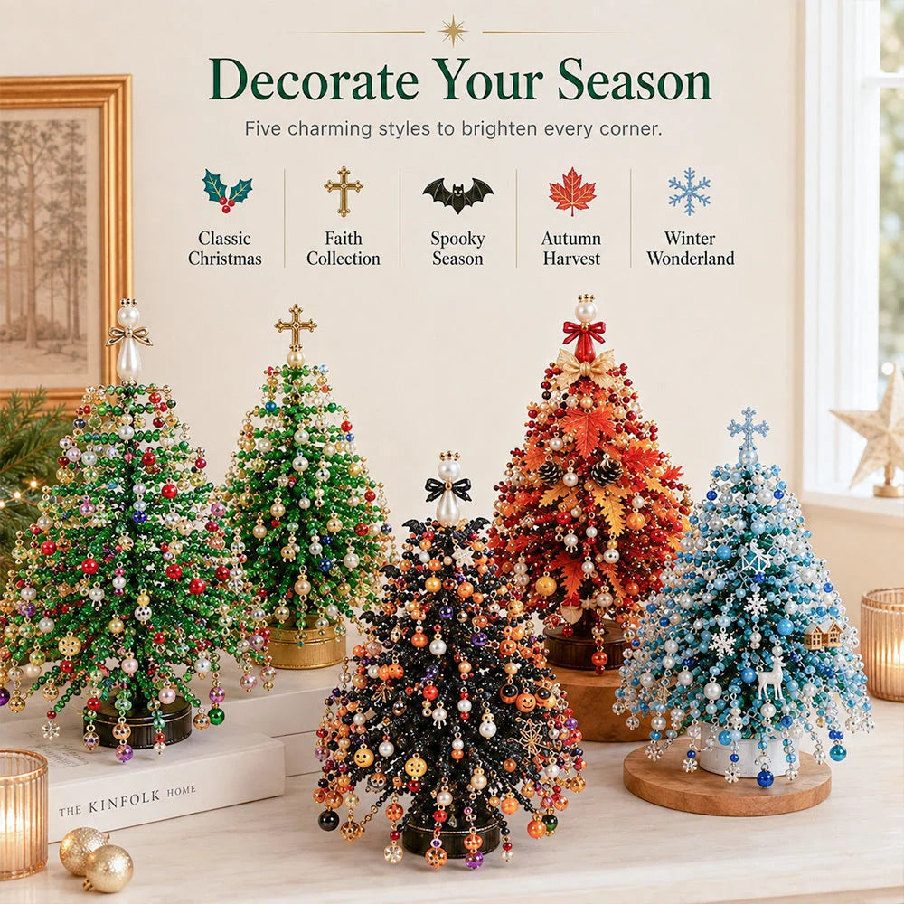 Beaded Tree Craft Kit Warm Light String