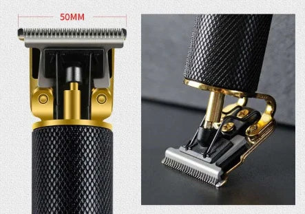 Beard Trimmer Carbon Steel T-Blade 120-Min Cordless & Quiet Motor