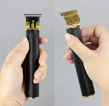 Beard Trimmer Carbon Steel T-Blade 120-Min Cordless & Quiet Motor