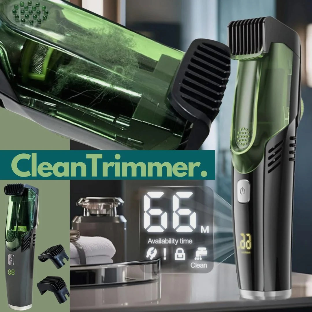 Beard Trimmer Hair Catcher & Length Dial USB-C Rechargeable