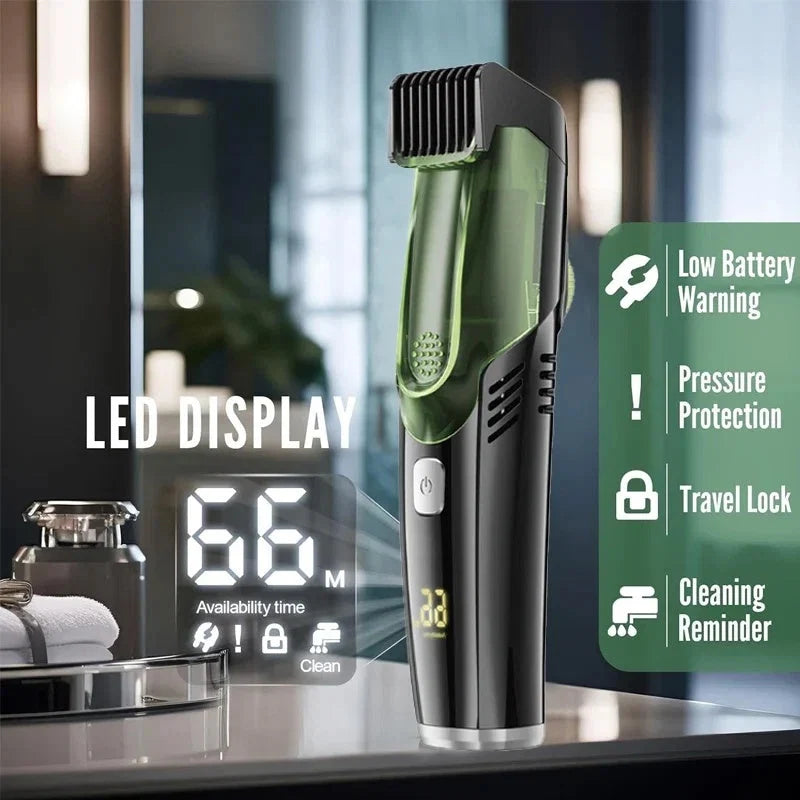 Beard Trimmer Hair Catcher & Length Dial USB-C Rechargeable