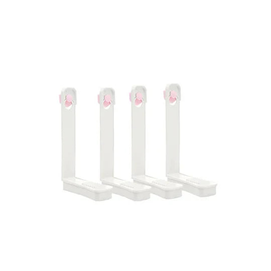 Bed Sheet Gripper Clips L-Shaped Fabric-Safe Secure Fit