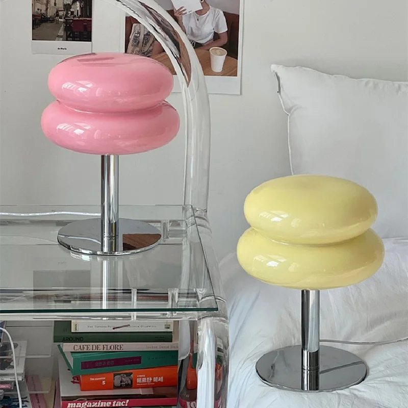 Bedside Table Lamp 3-Level Dimmable USB Rechargeable