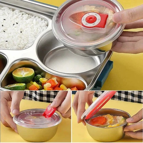 Bento Lunch Box Insulated & Leakproof Divided Compartments