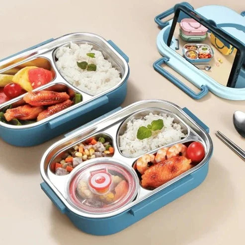 Bento Lunch Box Insulated & Leakproof Divided Compartments