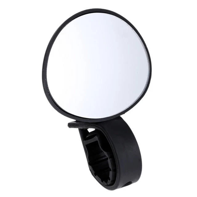Bicycle Mirror 360° Adjustable Strap Mount Shatterproof Glass