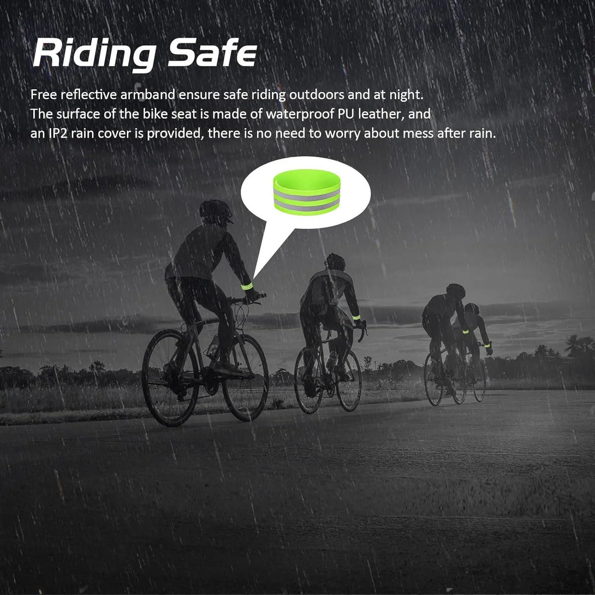 Bicycle Seat Cushion Memory Foam Gel Dual Shock Springs