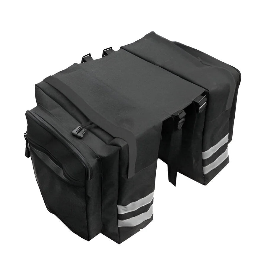 Bike Pannier Bag Double-Side 5.3 Gallon Weather-Resistant