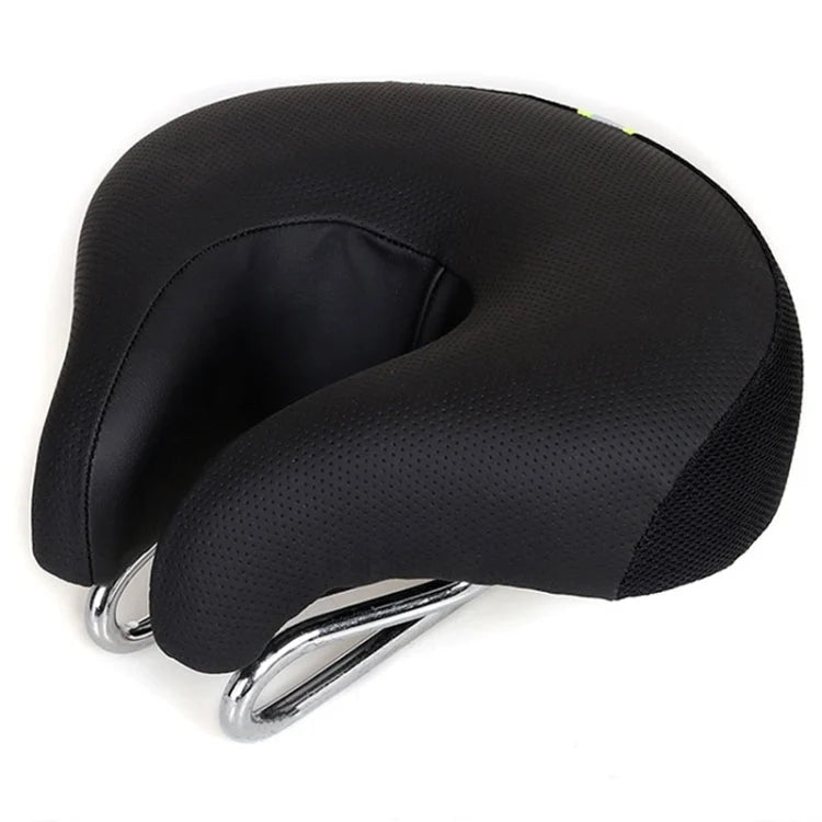Bike Saddle Noseless Ergonomic Thick Foam & Spring Suspension