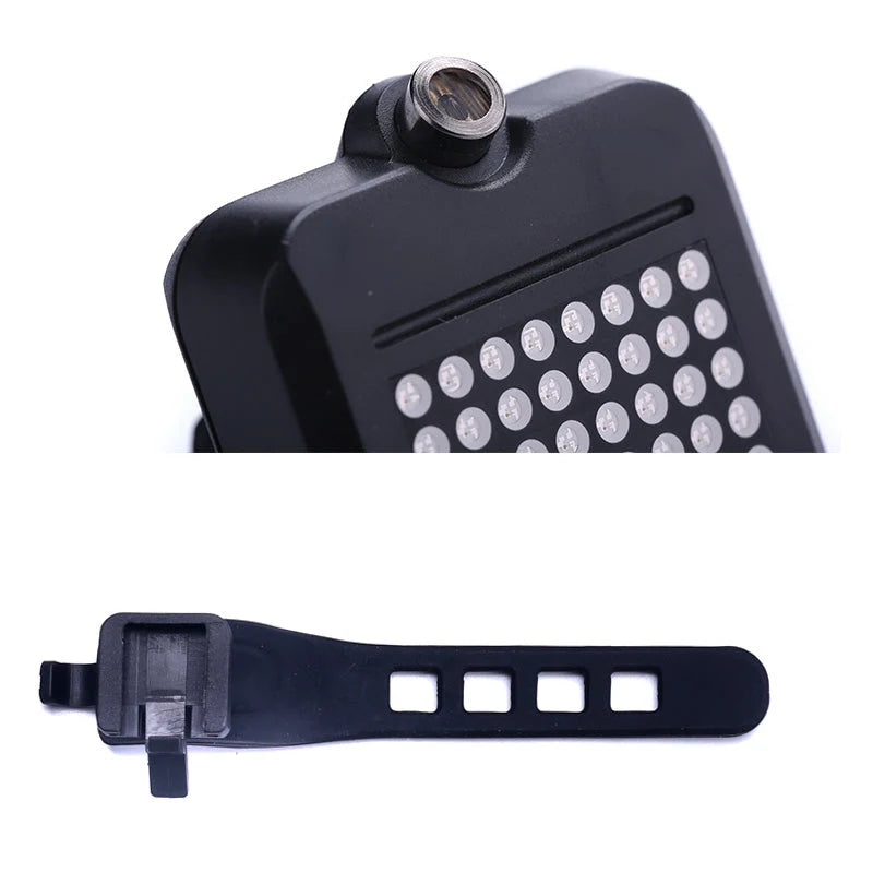 Bike Tail Light Motion-Activated Turn Signals & Brake Alerts